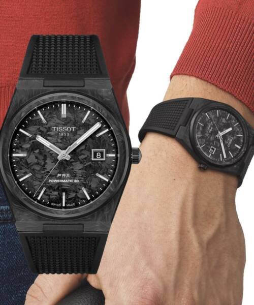 Tissot PRX Powermatic 80 40MM Carbon - T137.907.97.201.00
