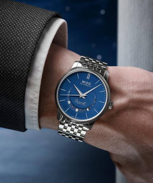 Mido Baroncelli Heritage Smiling Moon - M027.407.11.040.00